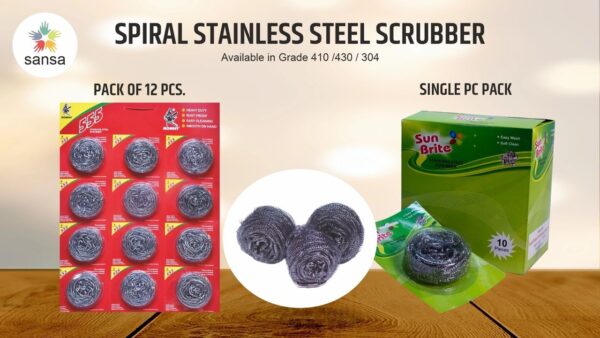 Stainless Steel Scrubber